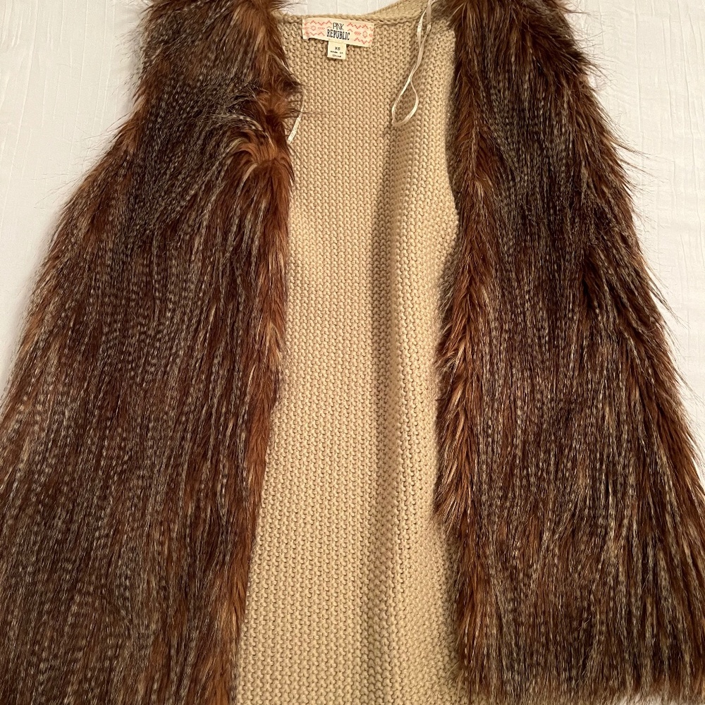 Faux Fur Vest